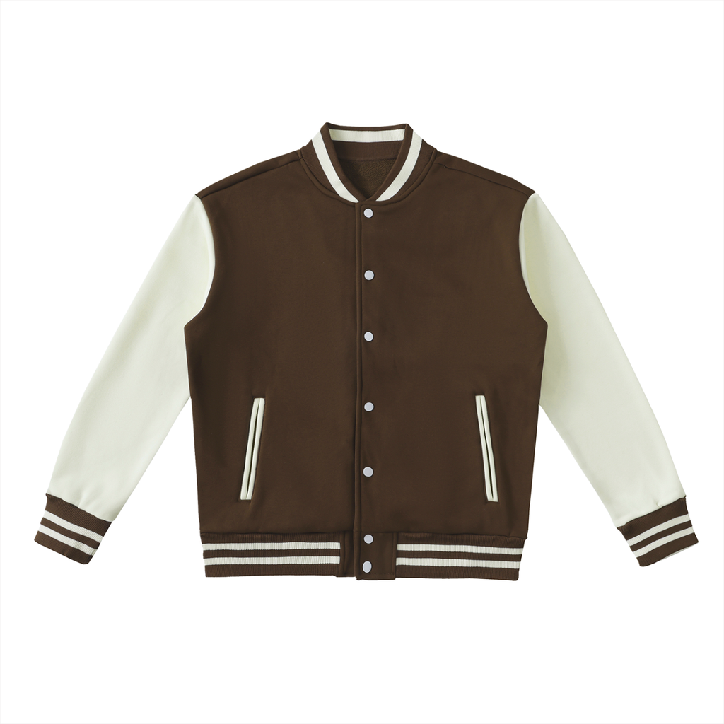 1987 Two-Tone Fleeced Varsity Jacket