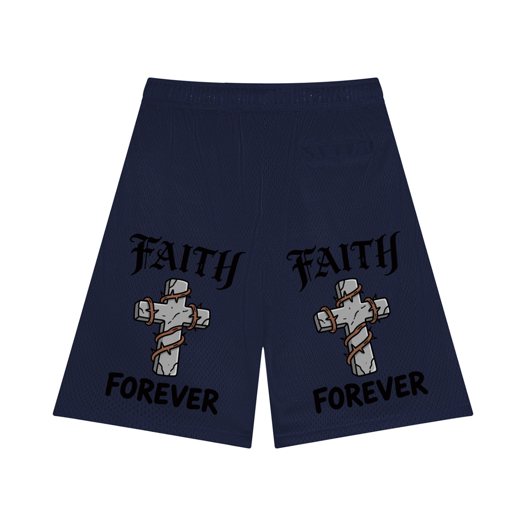 Holy Mother Unisex Mesh Basketball Shorts