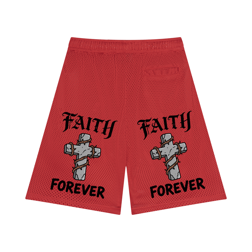 Holy Mother Unisex Mesh Basketball Shorts