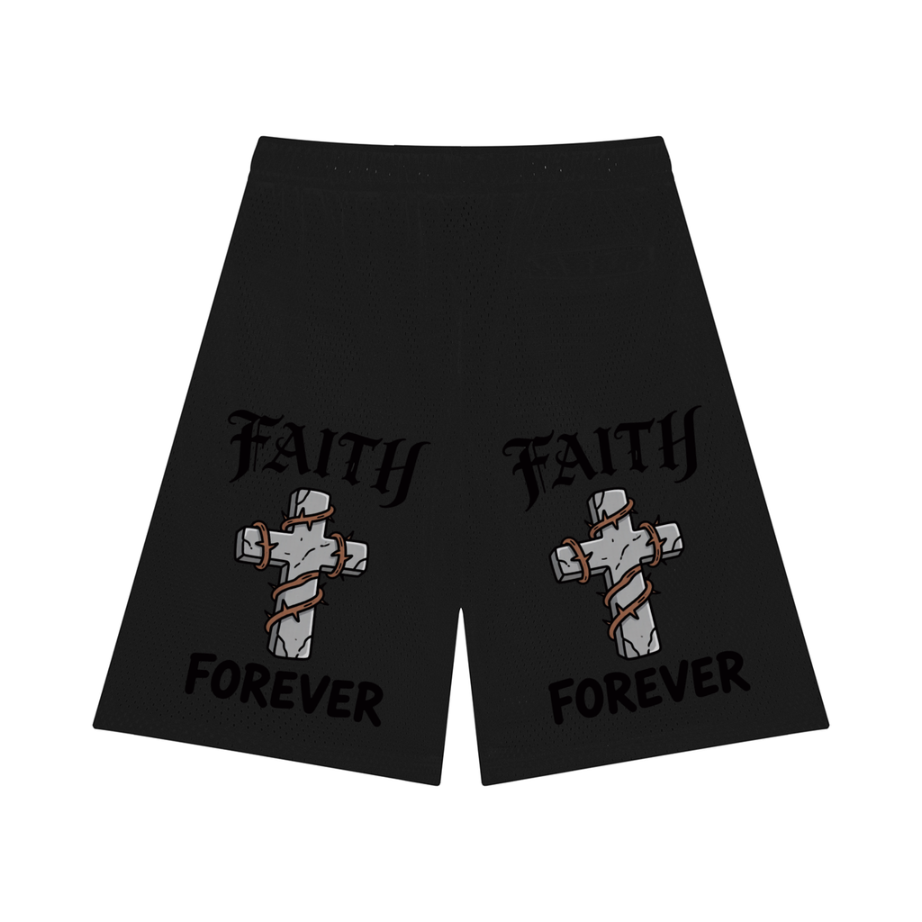 Holy Mother Unisex Mesh Basketball Shorts