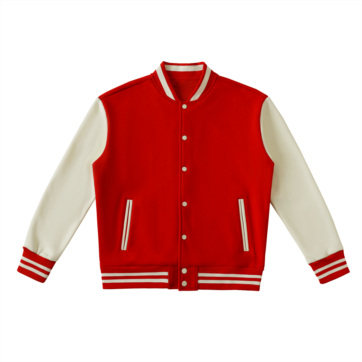 1987 Two-Tone Fleeced Varsity Jacket