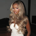Highlight Ash Blonde 13x6 HD Lace Human Hair Wigs