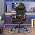 RGB Gaming Chair LED Lights and Ergonomic Reclining Chair