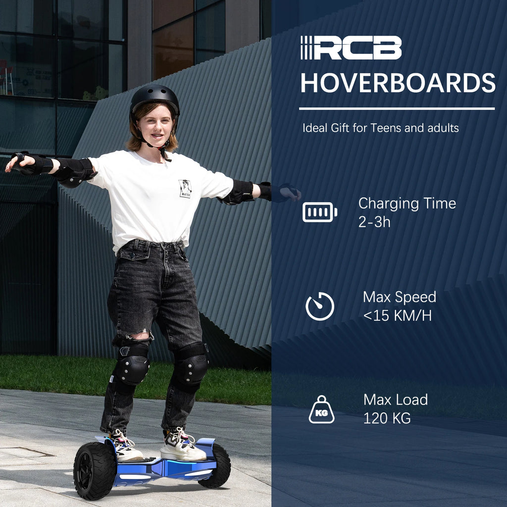 RCB  8.5 “ Hoverboard APP Control Function, Bluetooth Speaker, LED Lights