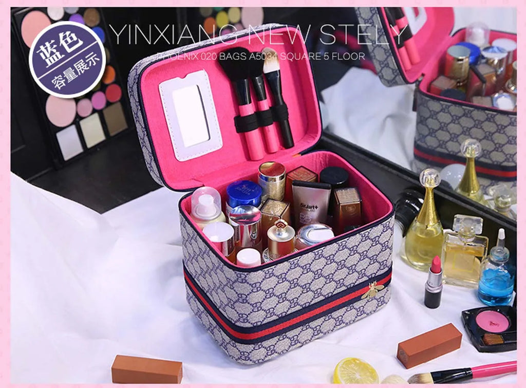 PU leather cosmetic case