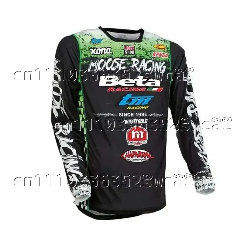 MEN'S LONG-SLEEVED MOTOCROSS RIDING JERSEY