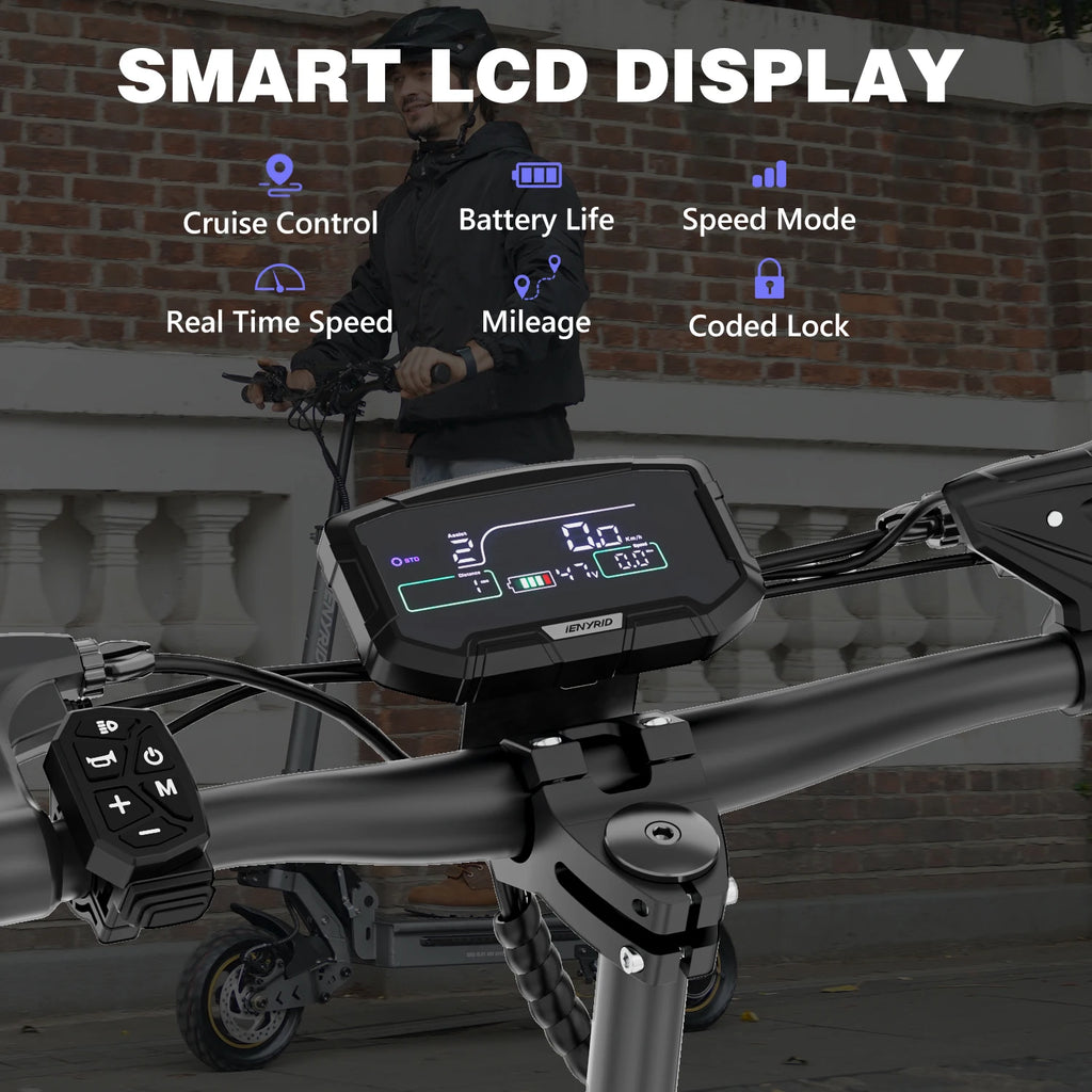 iENYRID S1 Foldable Electric Scooter 800W 48V15AH Lithium Battery