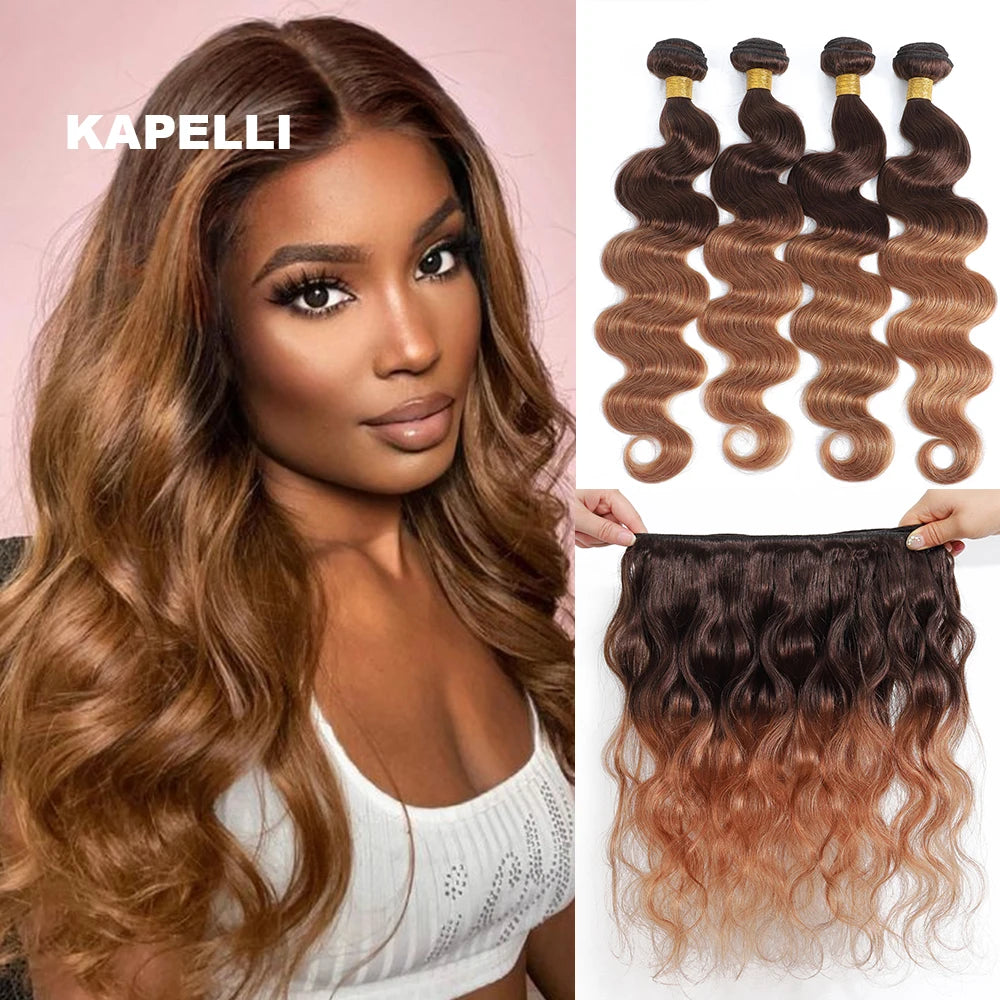 #27 Honey Blonde Hair Body Wave