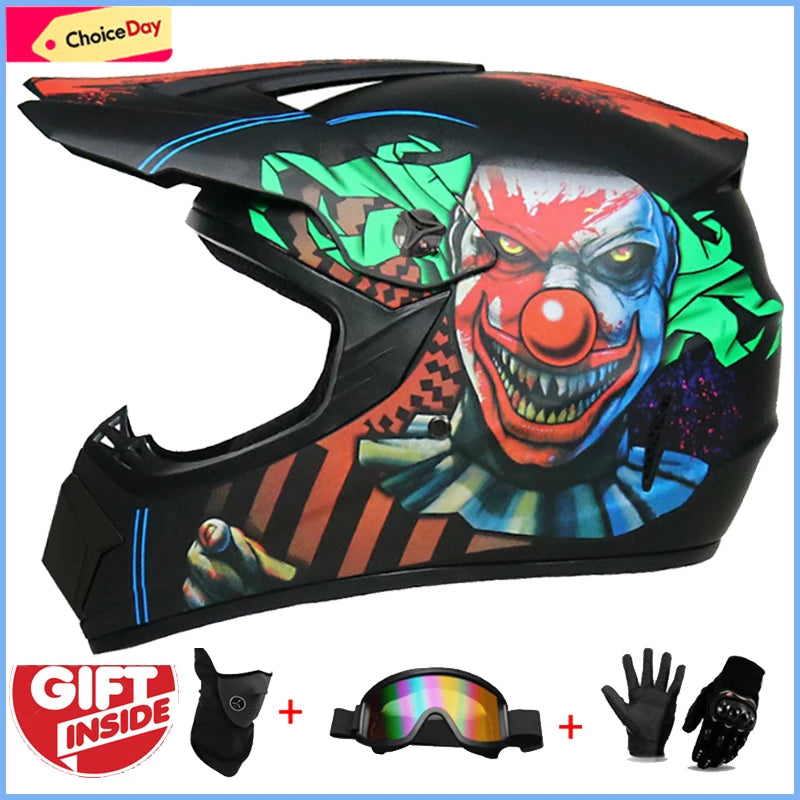Motorcycle kids full Helmet Motocross