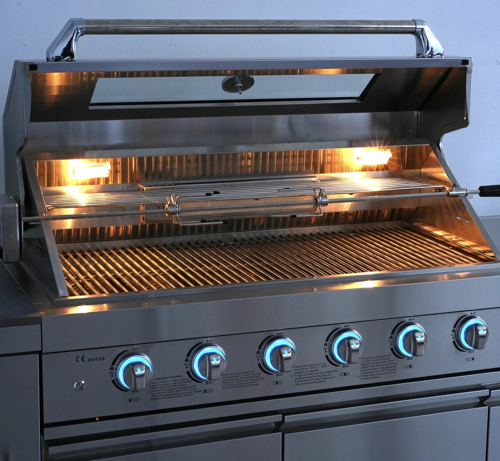 Modern Modular Stainless Steel Outdoor Kitchen