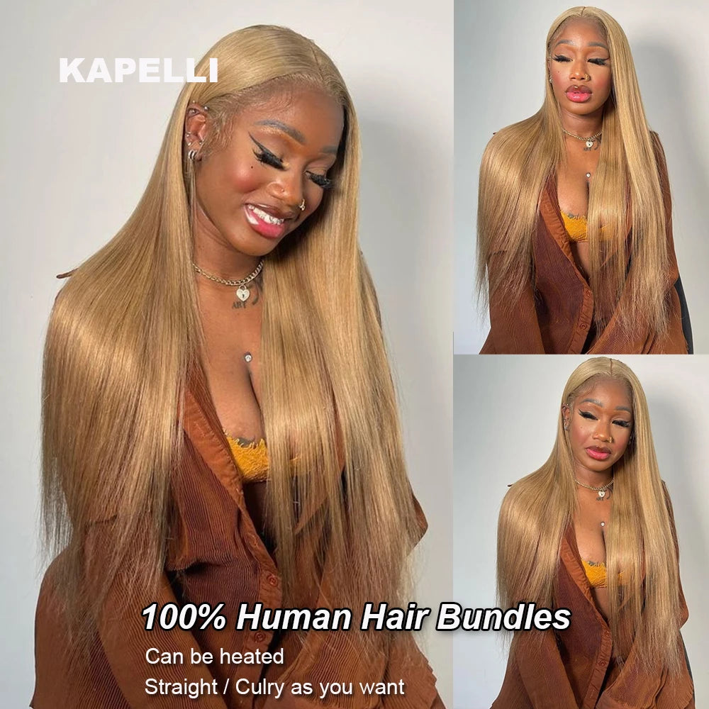 #27 Honey Blonde Hair Body Wave