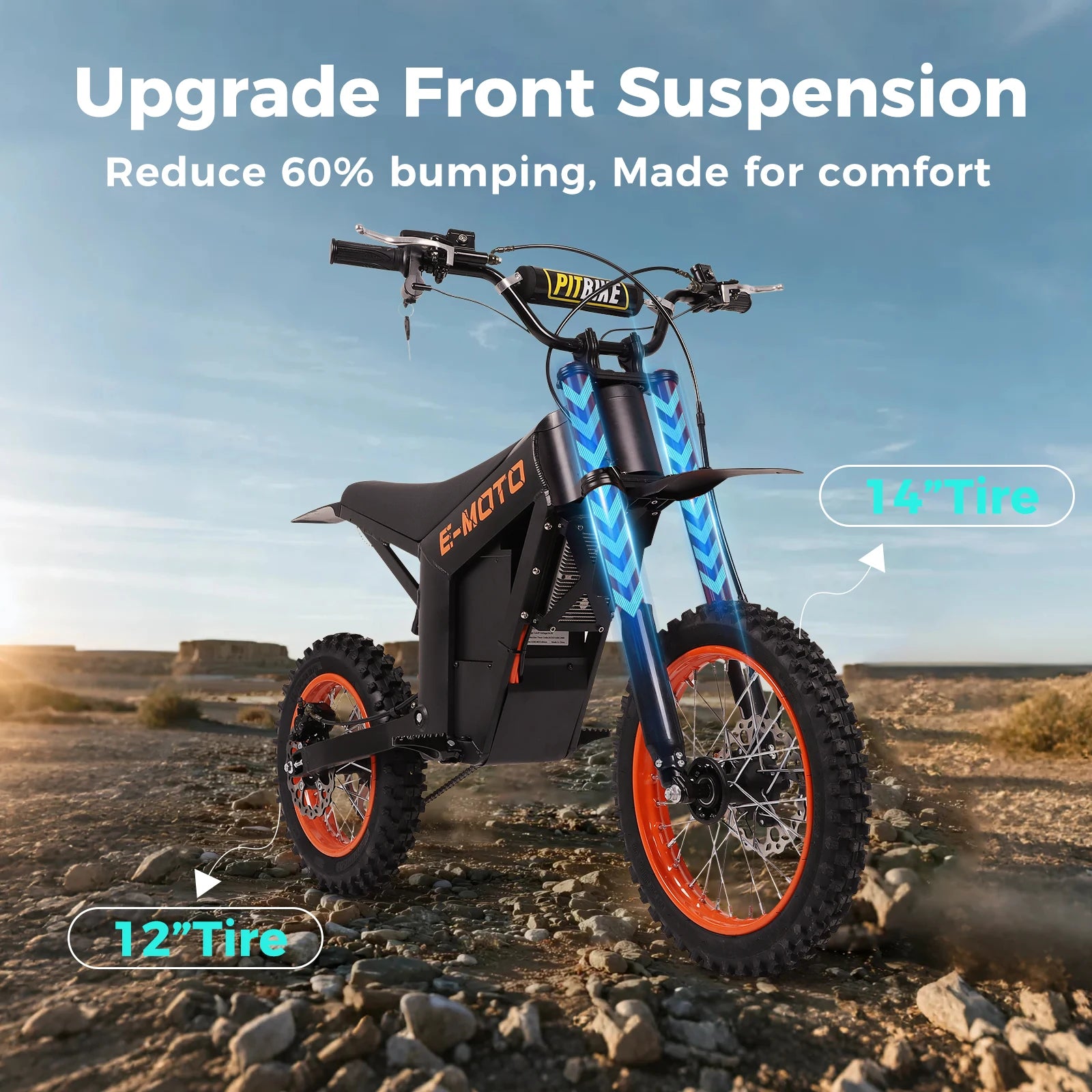 Electric Motorcycle For Adult 3000W Motor 48V