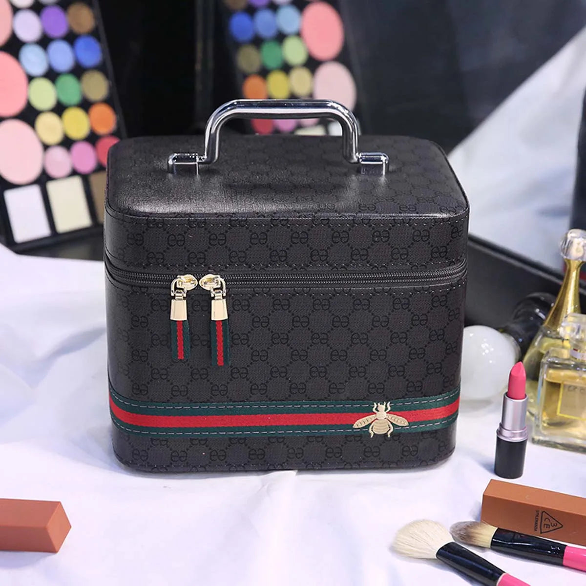 PU leather cosmetic case