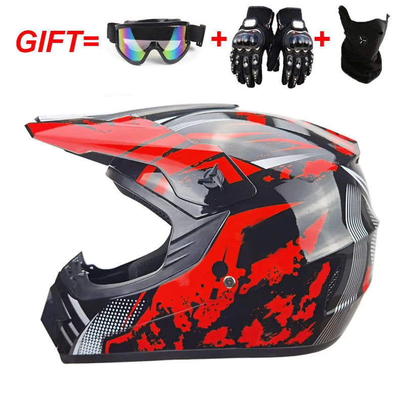 Motorcycle kids full Helmet Motocross