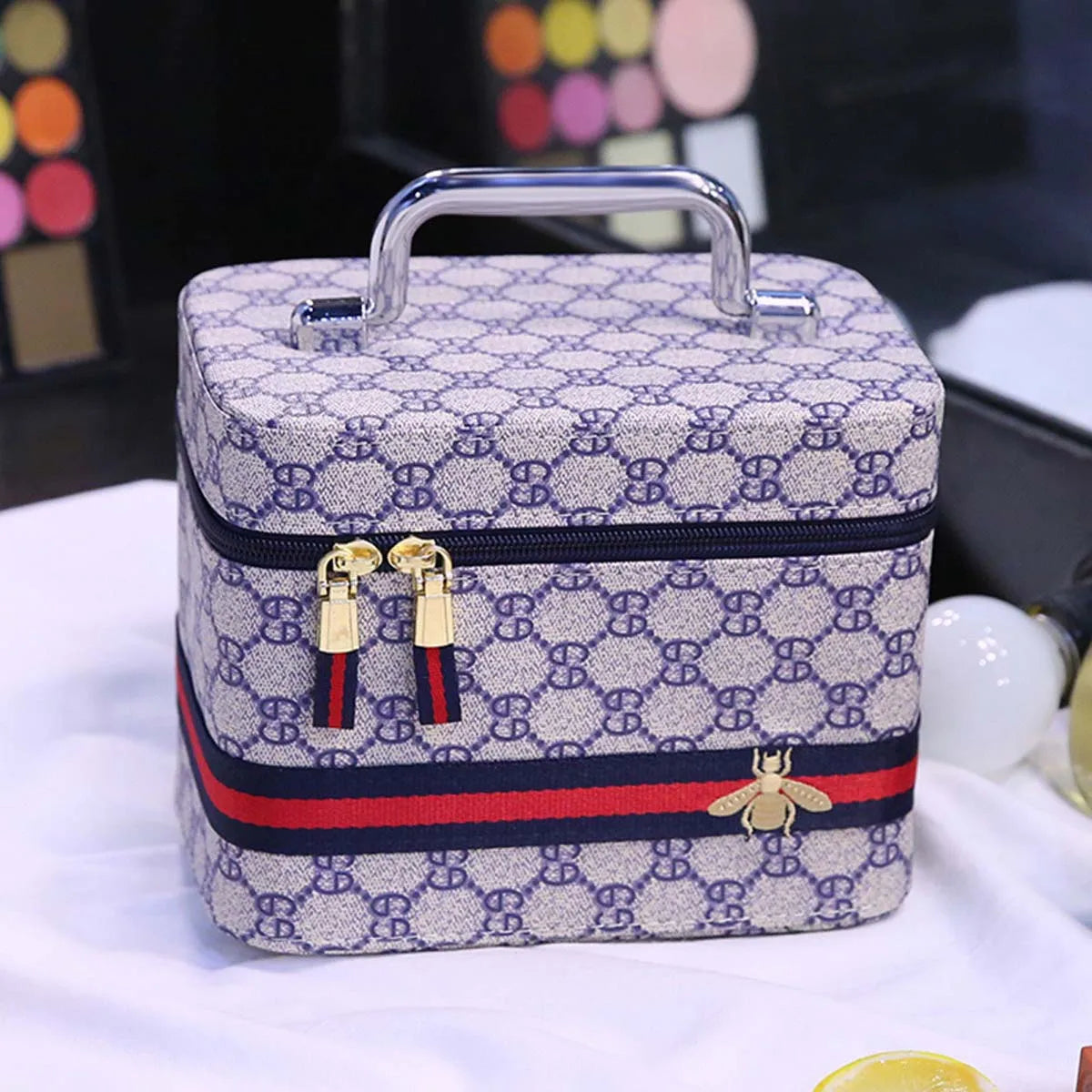 PU leather cosmetic case