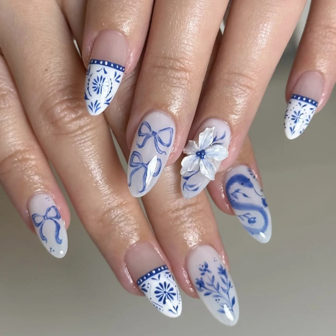 24Pcs 3D Design Nails