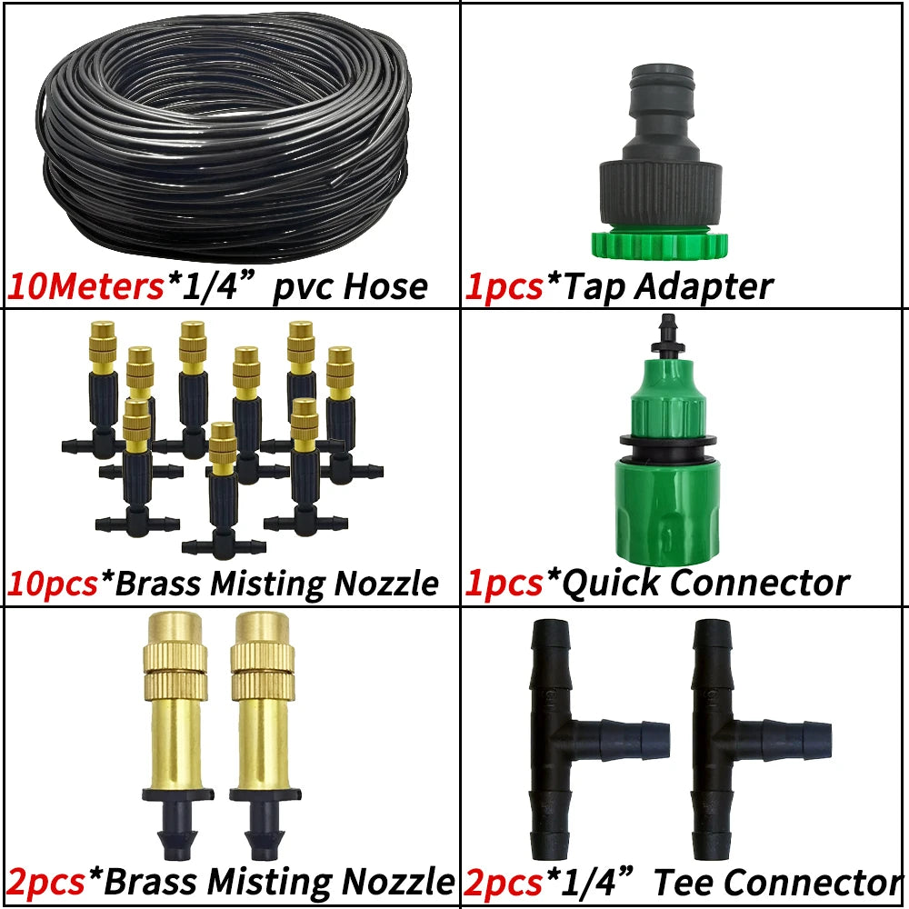 Oasis 5M-30M Garden Irrigation Misting Cooling System
