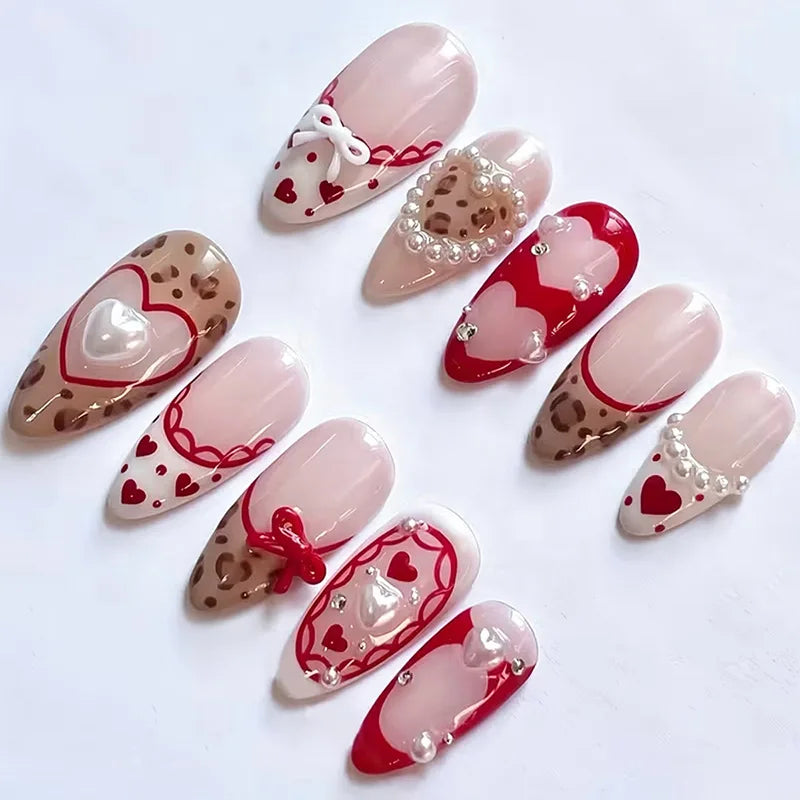 24PCS  Press on Nails Designs