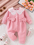 One-Piece Romper with Double Bow