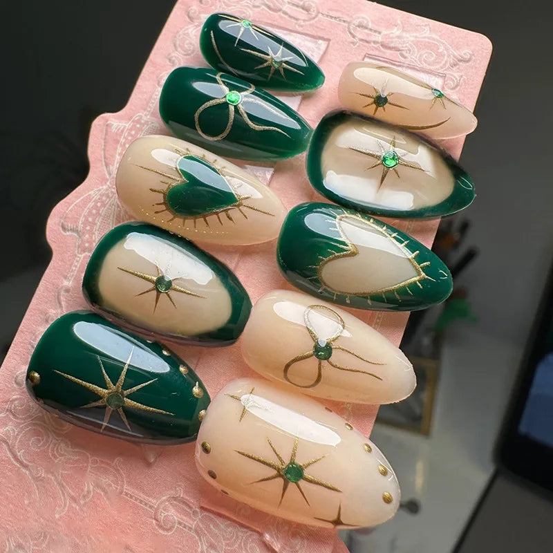 24Pcs 3D Design Nails