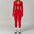 3PCS Yoga Set Seamless Women Gym Tracksuit