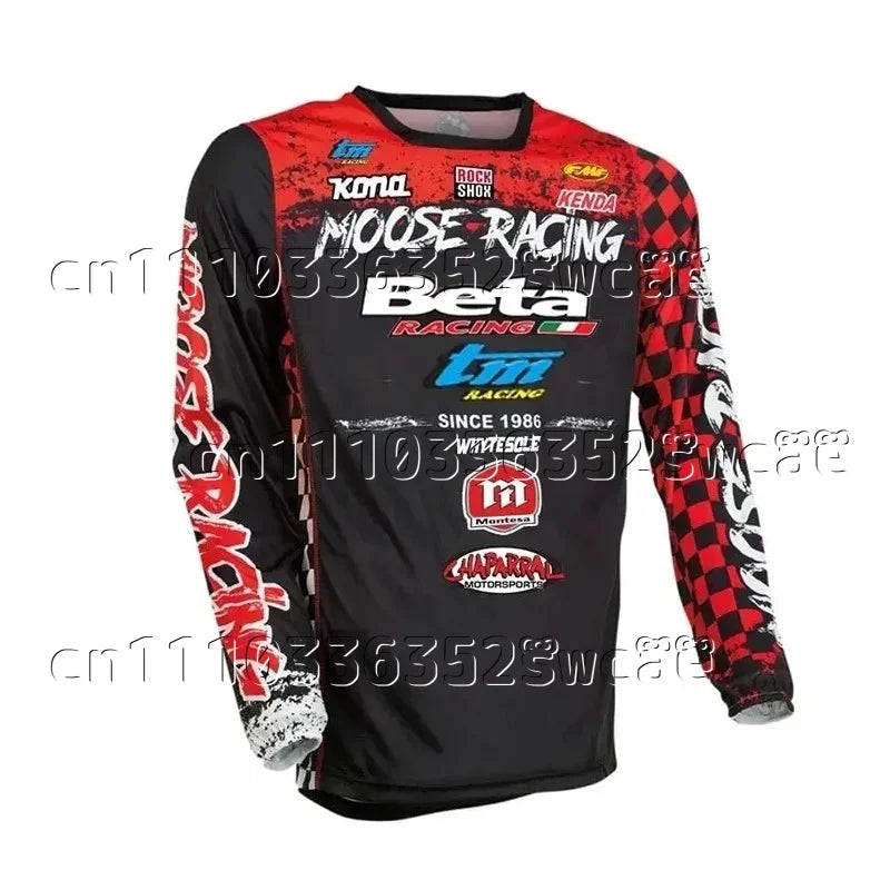 MEN'S LONG-SLEEVED MOTOCROSS RIDING JERSEY