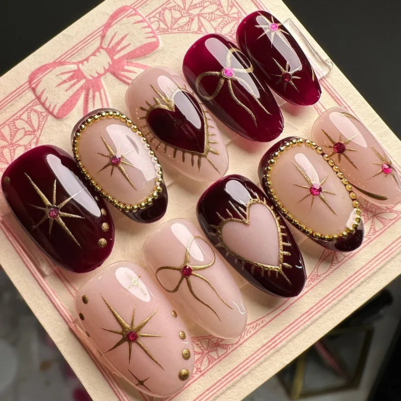 24Pcs 3D Design Nails