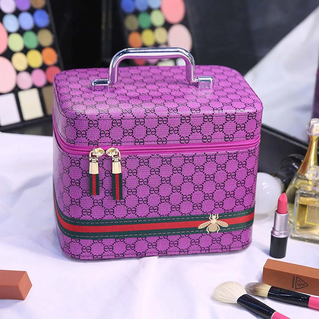 PU leather cosmetic case