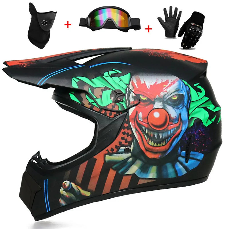 Motorcycle kids full Helmet Motocross