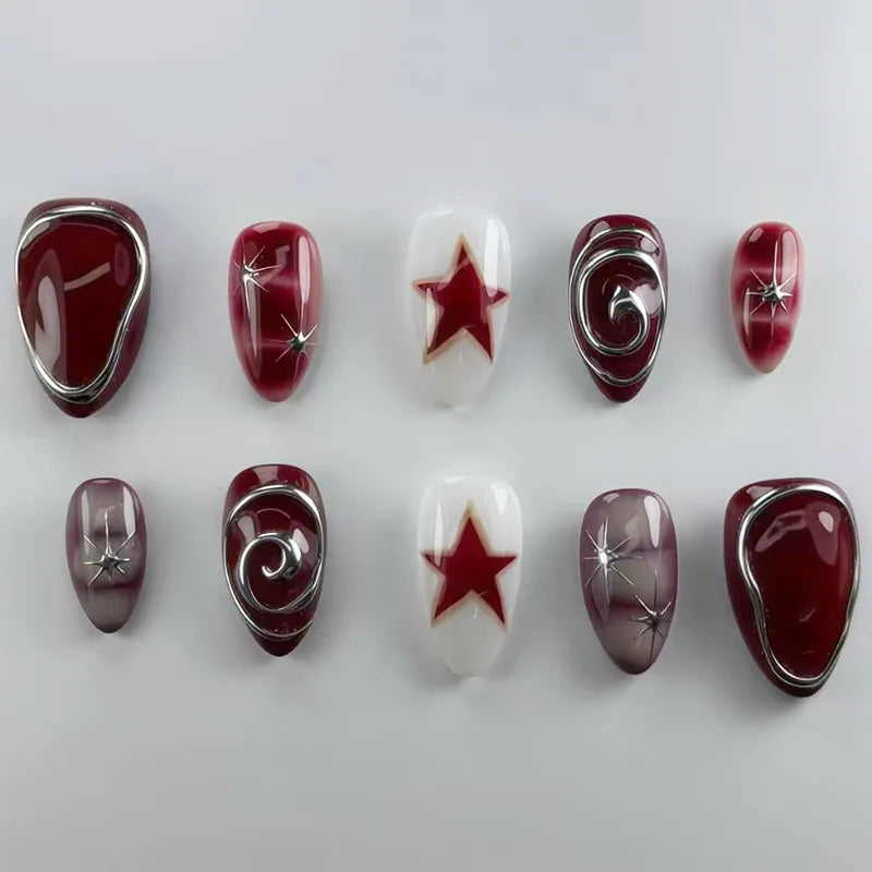 24Pcs 3D Design Nails