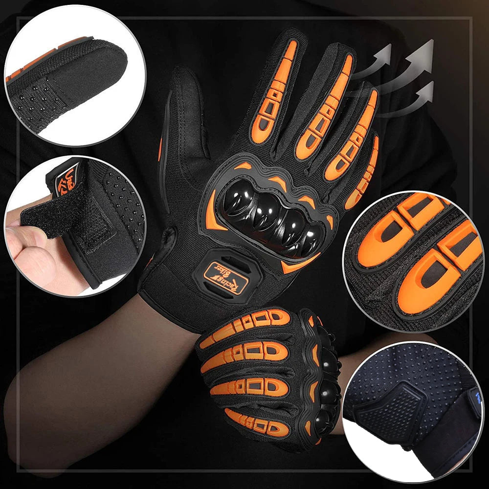 Fall Protection Men Motocross Protective Grip Palm ﻿Gloves