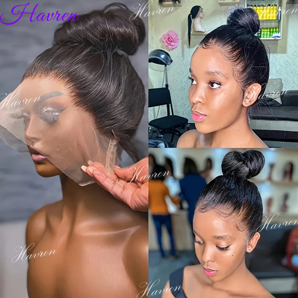 Real Hd 360 Straight Full Lace wig Human Hair