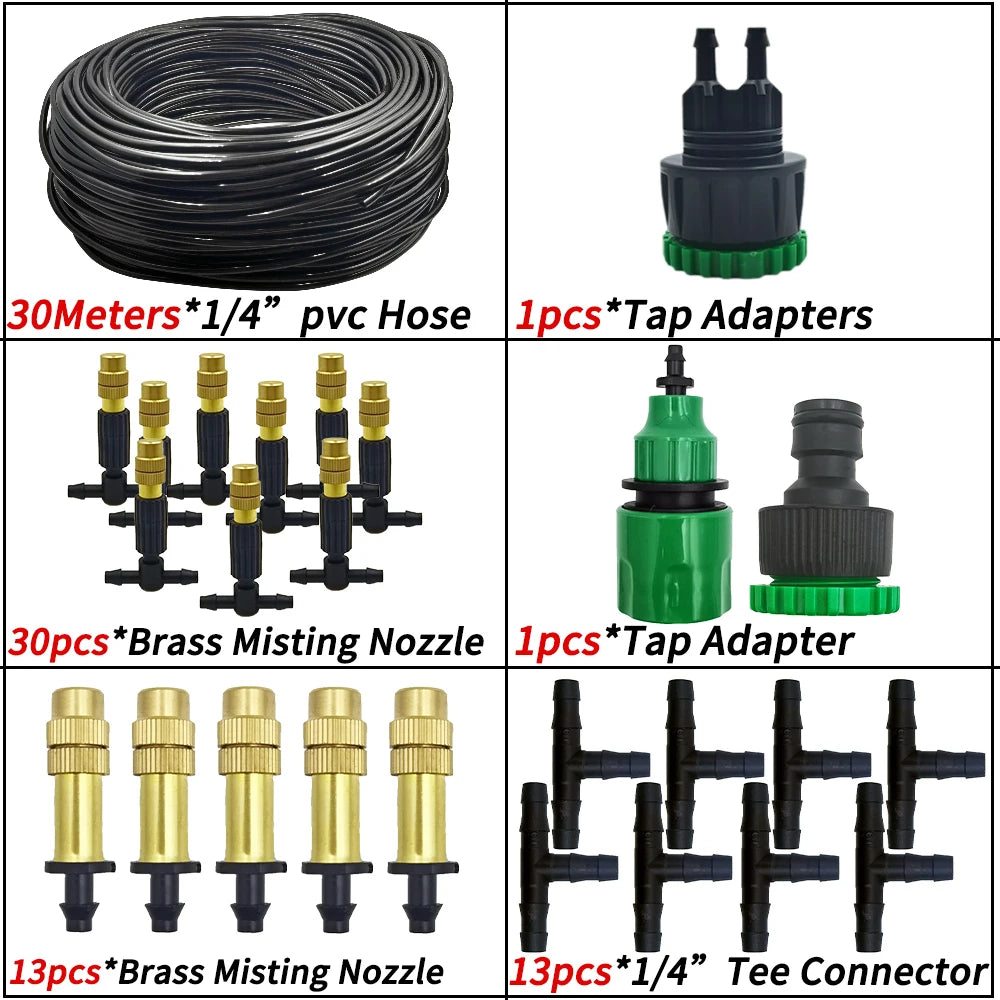 Oasis 5M-30M Garden Irrigation Misting Cooling System