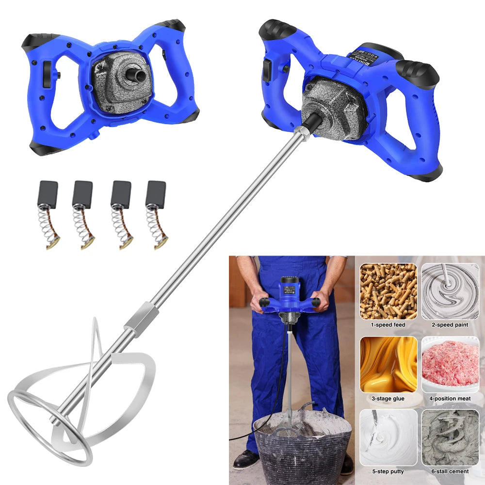 2600W Portable Electric Cement Mixer