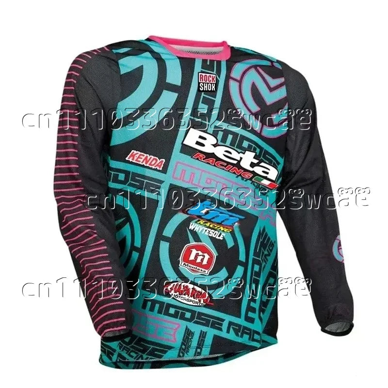 MEN'S LONG-SLEEVED MOTOCROSS RIDING JERSEY