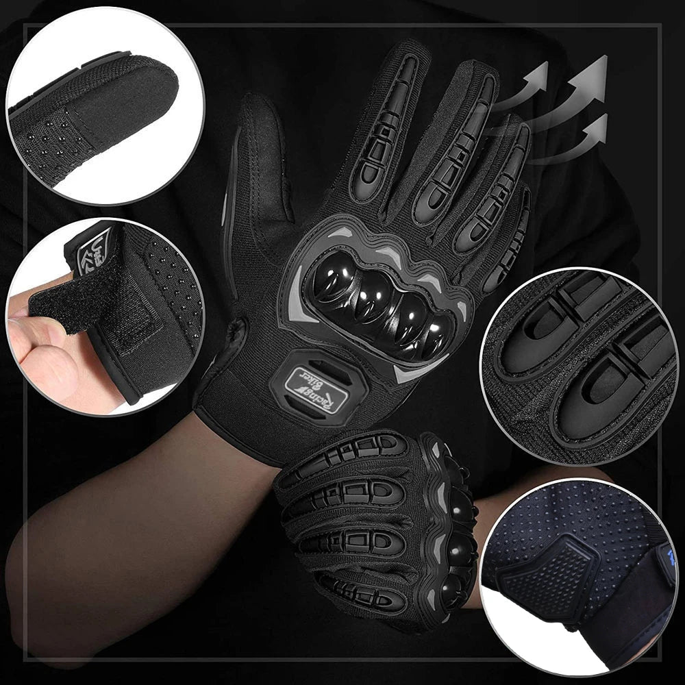 Fall Protection Men Motocross Protective Grip Palm ﻿Gloves
