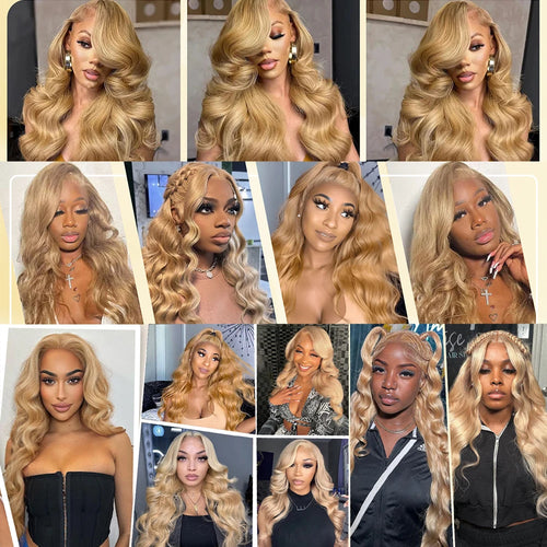 #27 Honey Blonde Hair Body Wave