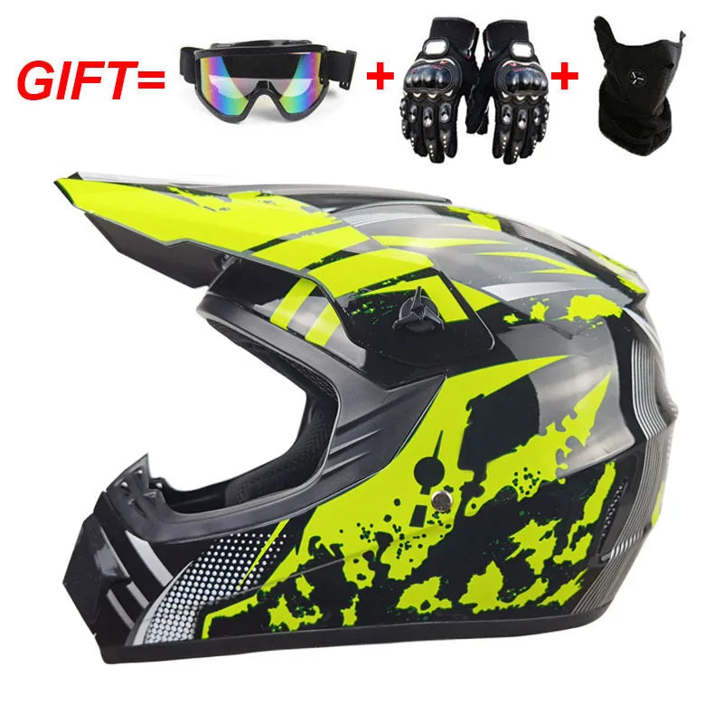 Motorcycle kids full Helmet Motocross