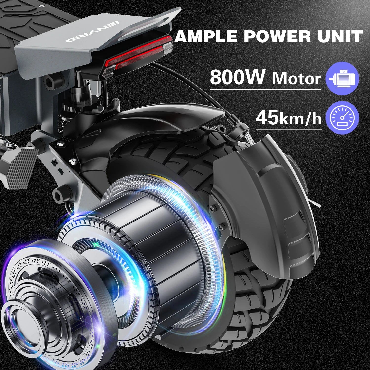 iENYRID S1 Foldable Electric Scooter 800W 48V15AH Lithium Battery