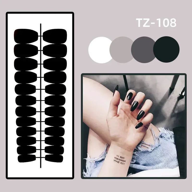 24Pcs 3D Design Nails
