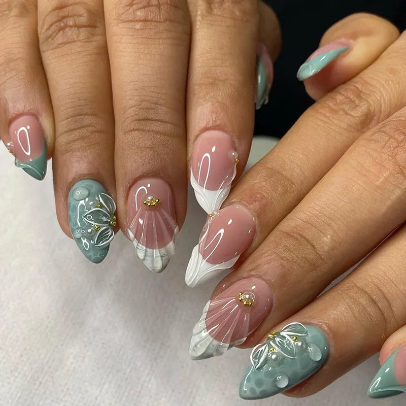 24Pcs 3D Design Nails