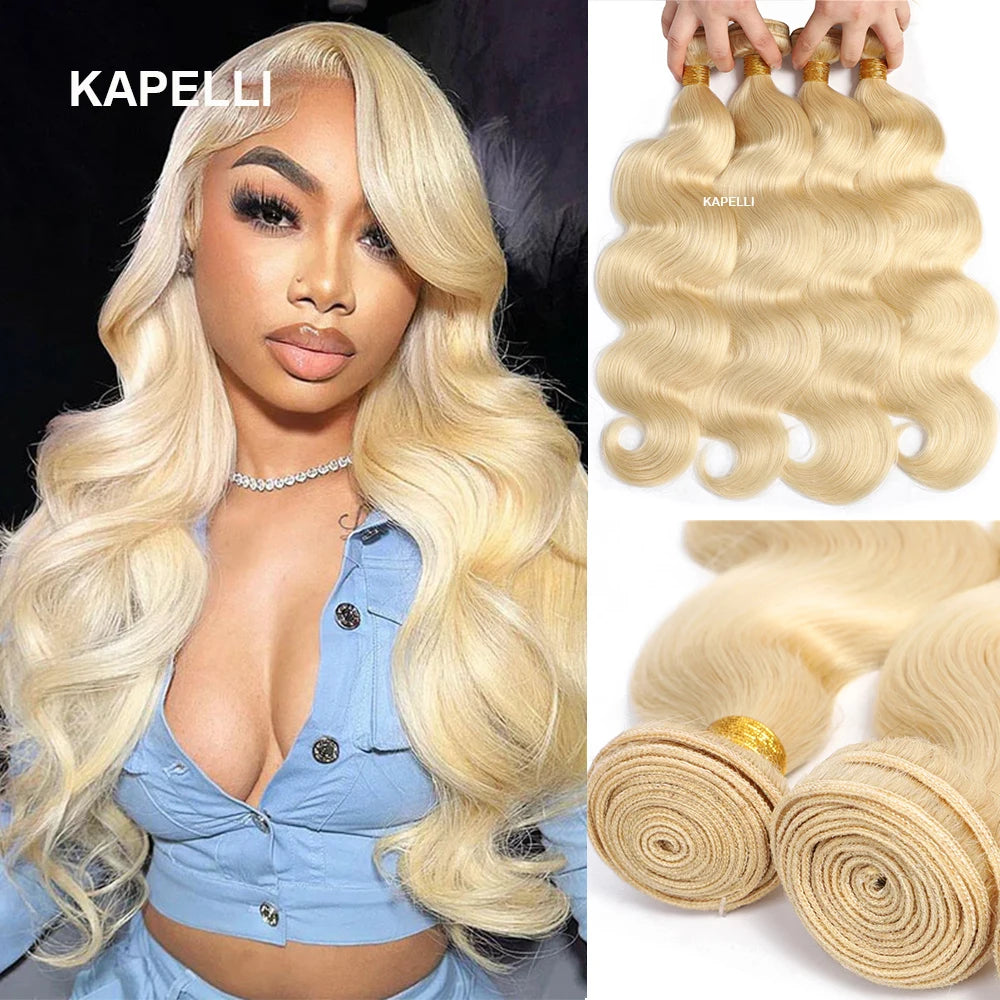#27 Honey Blonde Hair Body Wave