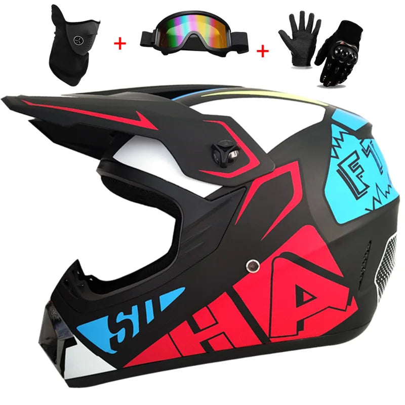 Motorcycle kids full Helmet Motocross