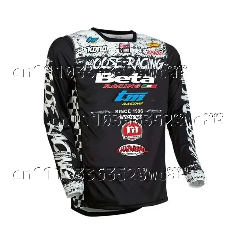MEN'S LONG-SLEEVED MOTOCROSS RIDING JERSEY