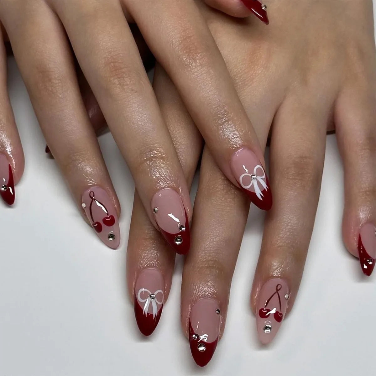 24PCS  Press on Nails Designs