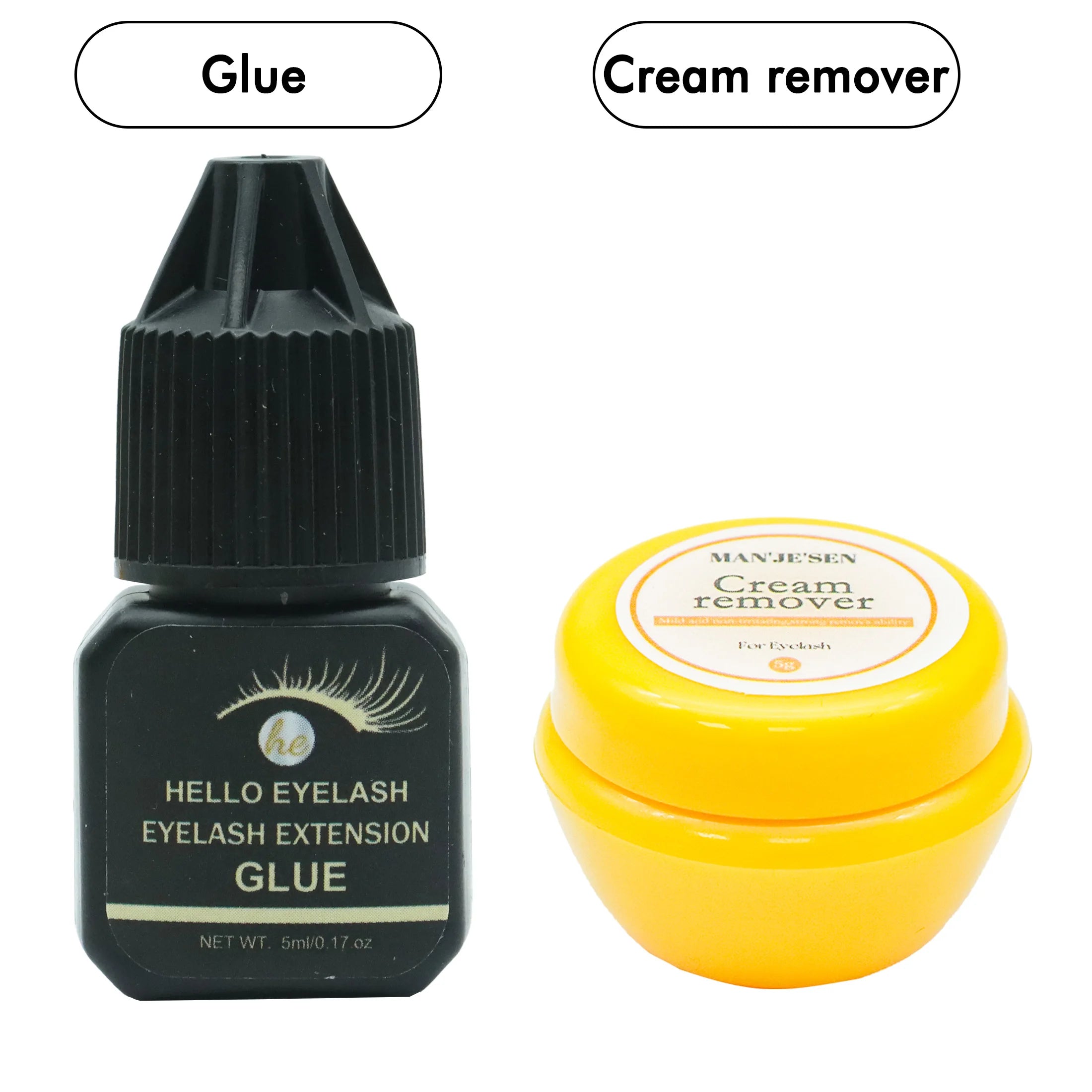 5ml Fast Drying Strong Eye Lash Extension Adhesive Retention 7-14 days