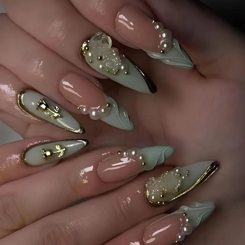24Pcs 3D Design Nails