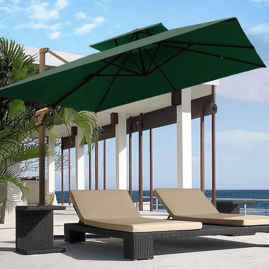 Cantilever 2.5M 360° Rotation, parasol with Cover