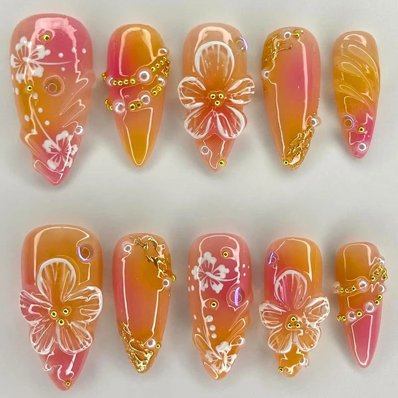 24Pcs 3D Design Nails