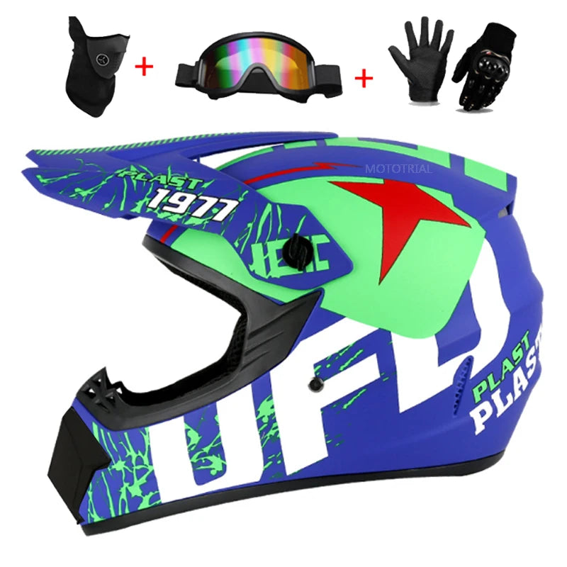 Motorcycle kids full Helmet Motocross